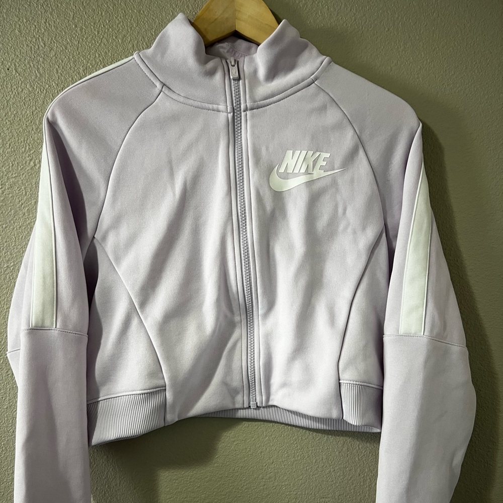 Nike Women's Light Purple Bomber Jacket